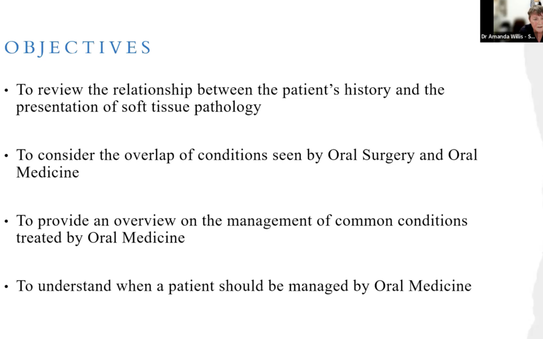 BAOS Northern Ireland Regional Representative: The Oral Surgery / Oral Medicine Interface