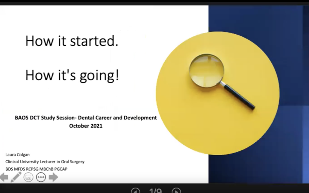 BAOS Bitesize: Dental Career and Development