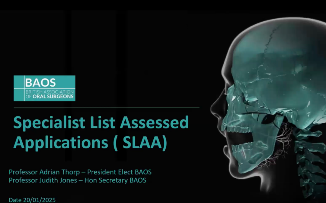 BAOS Webinar: OS Specialist List Assessed Application Process
